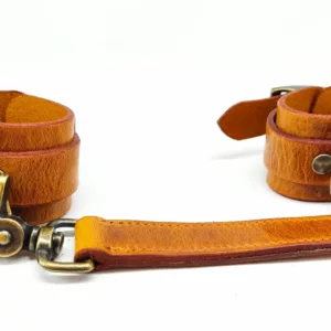 Menottes couleur "cognac"