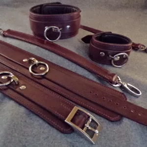 Ensemble Menottes et liens de chevilles