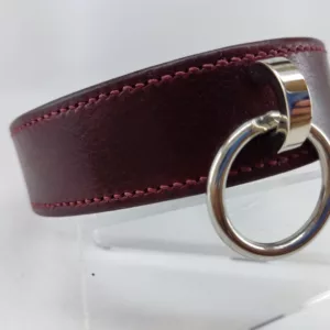 Collier Bdsm cuir 30 mm