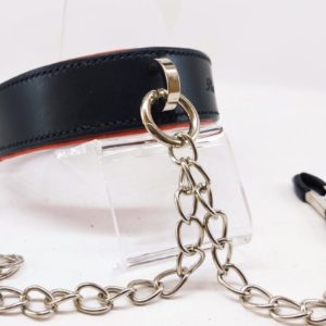 Collier Bdsm bicolore (gamme Yseult)
