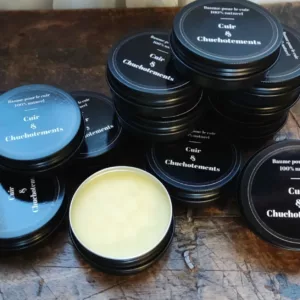 Baume entretien cuir / Leather balm