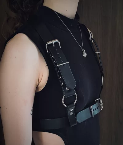 Harnais "Thea" / "Thea" leather body harness – Image 3