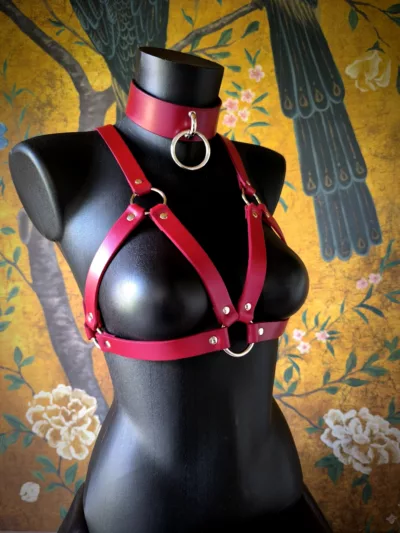 Harnais cuir "Marbo" / Chest leather harness – Image 2