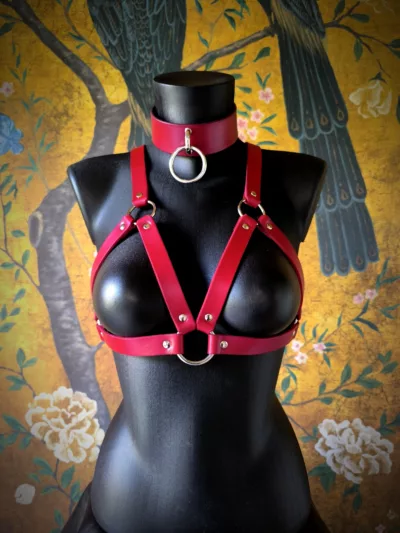 Harnais cuir "Marbo" / Chest leather harness – Image 5
