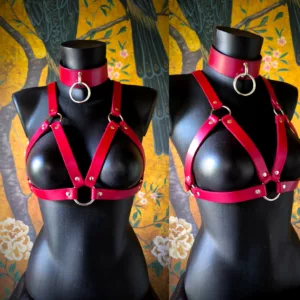 Harnais cuir "Marbo" / Chest leather harness
